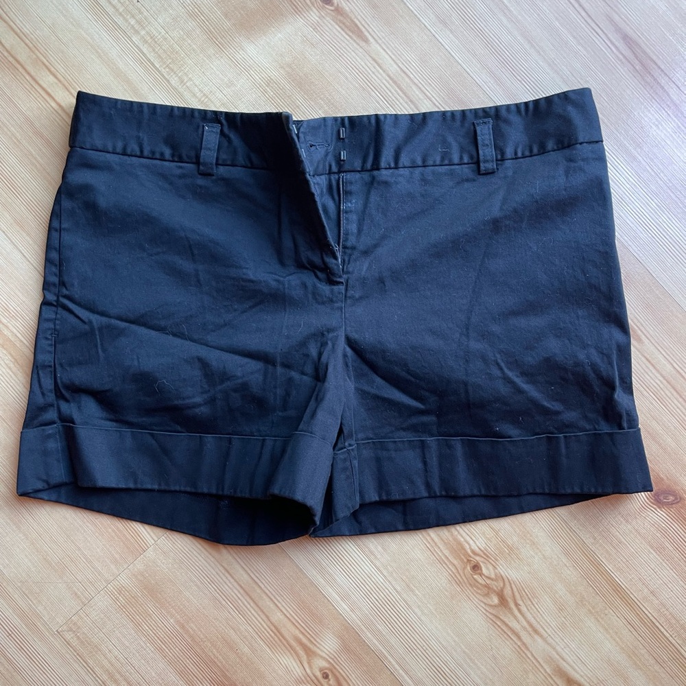 Black dress shorts